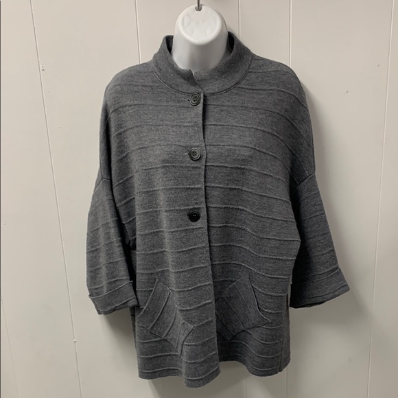 Charcoal Gray Women's Sweater - Picture 1 of 6